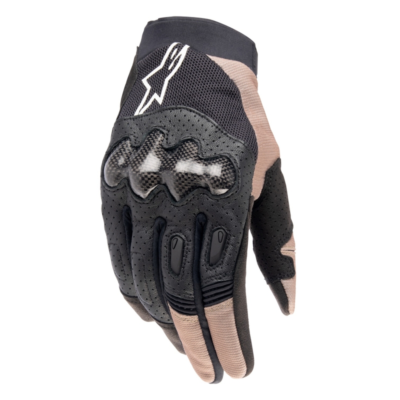 Alpinestars Megawatt 2 motorcrosshandschoenen zwart-bruin-wit