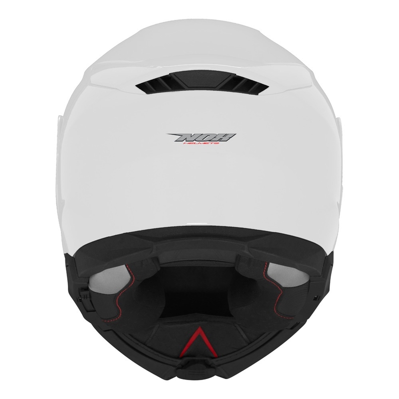 Opklapbare motorhelm NOX N967 wit