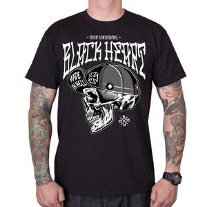 T-shirt Zwart hart Mad Mike zwart