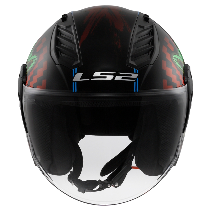 Open motorhelm LS2 OF616 Airflow II Happy Dreams