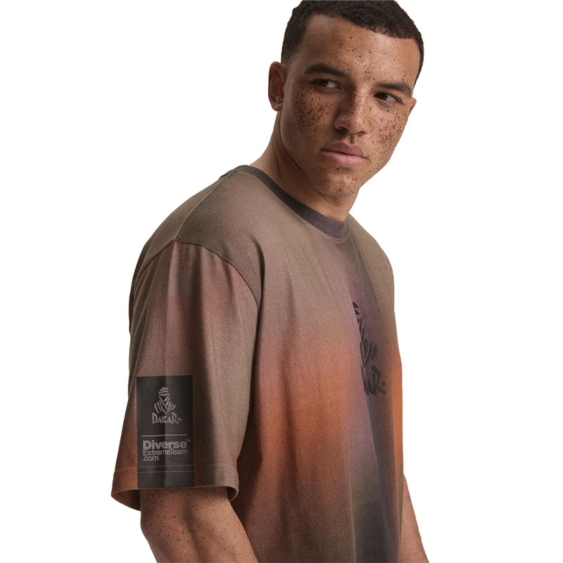T-shirt Dakar DES 5 bruin camo