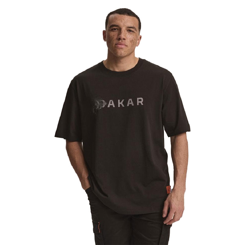 T-shirt Dakar DES 6 zwart