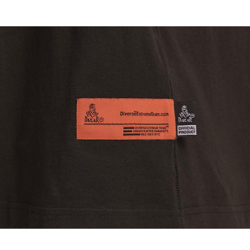 T-shirt Dakar DES 6 zwart