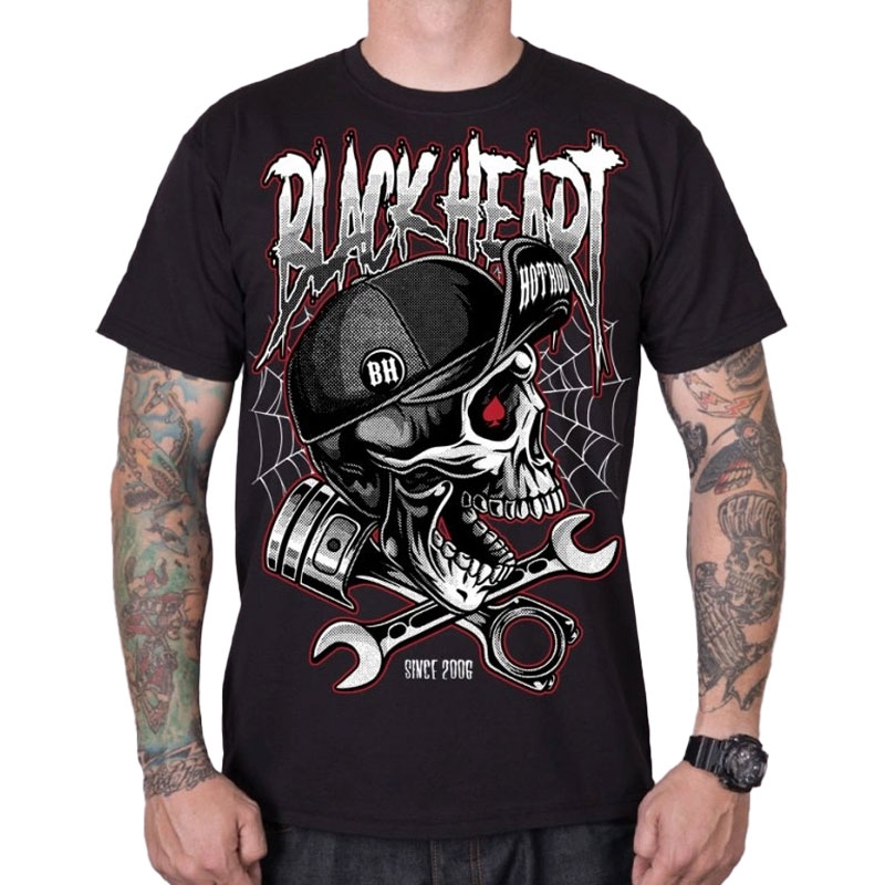 T-shirt Black Heart Riot zwart