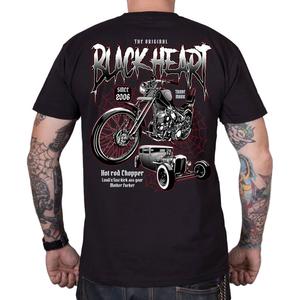T-shirt Black Heart Machines zwart