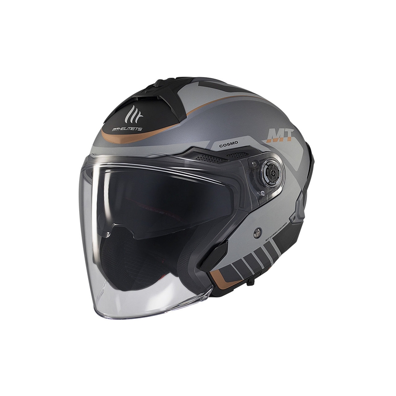 MT Cosmo SV Cruiser open helm mat grijs-zwart