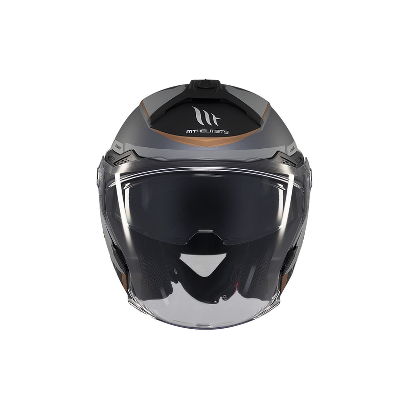 MT Cosmo SV Cruiser open helm mat grijs-zwart