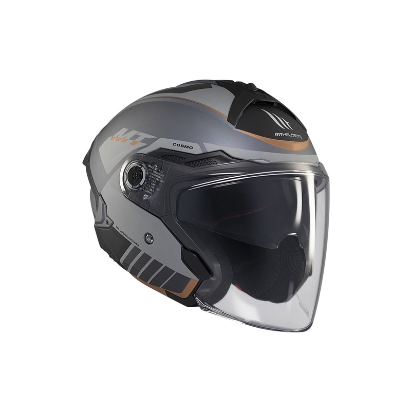 MT Cosmo SV Cruiser open helm mat grijs-zwart