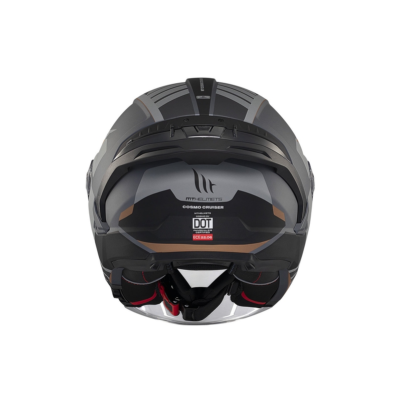 MT Cosmo SV Cruiser open helm mat grijs-zwart
