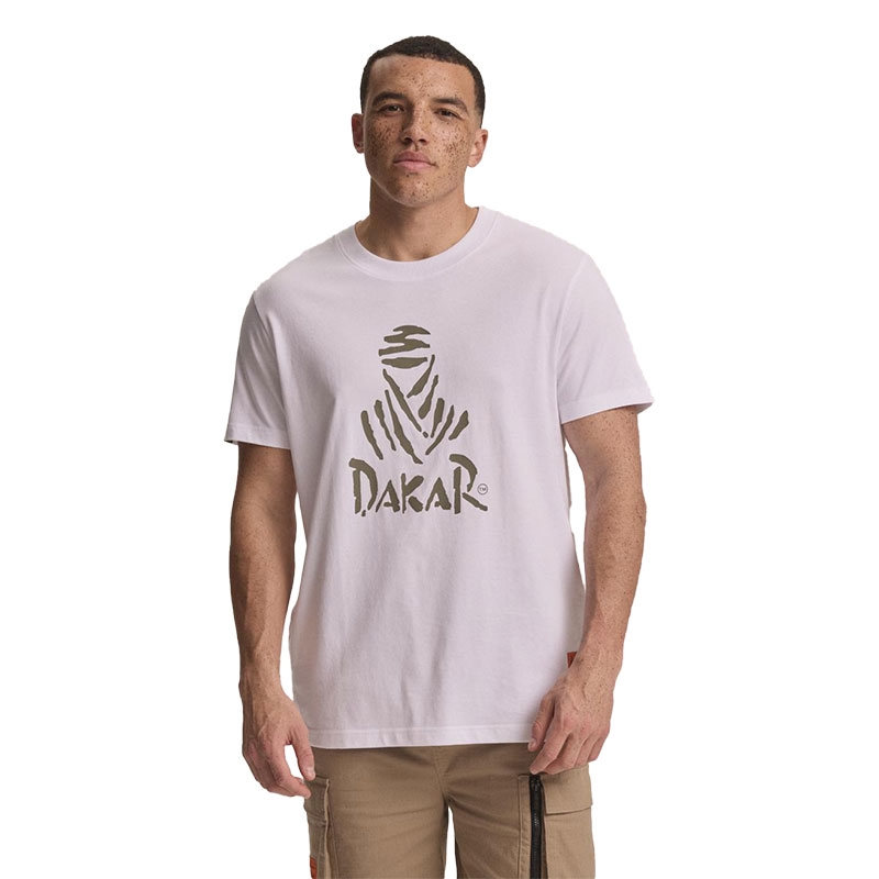 T-shirt Dakar Desert 04 wit
