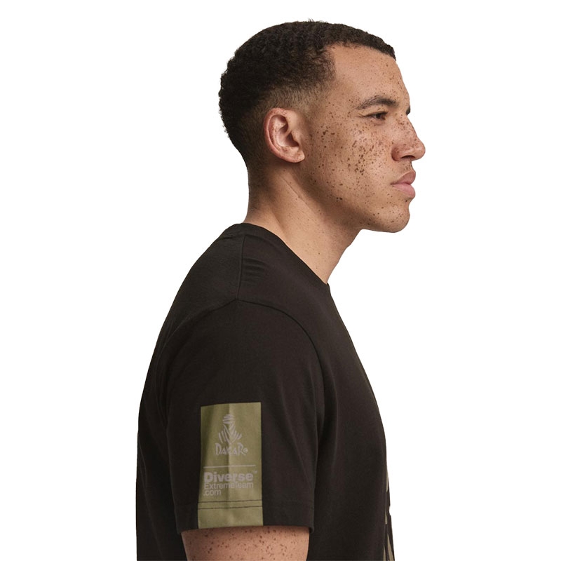 T-shirt Dakar Desert 04 zwart