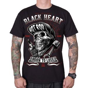 T-shirt Black Heart Buddy zwart