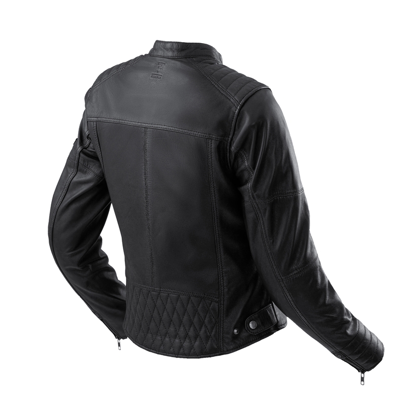 Rebelhorn Hunter II Vrouwen Leren Motorjack Zwart