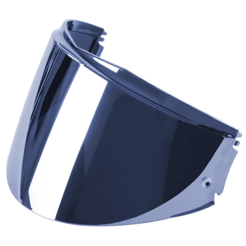 Blauw iridium vizier voor LS2 FF399 helm