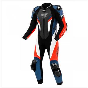 Shima Hyper-RS Zwart-Rood-Blauw-Wit Leren Motoroverall