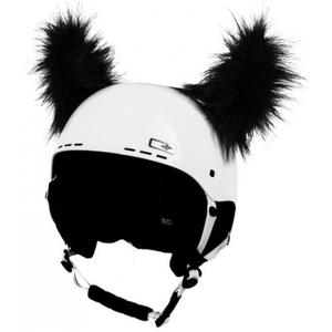 Helm oren Hoorns zwart harig