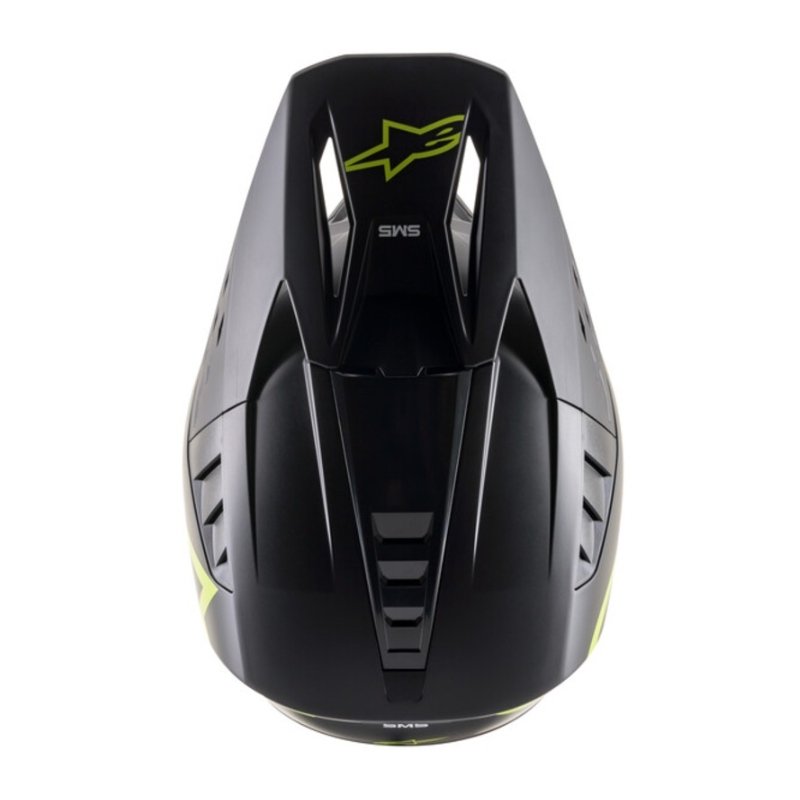 Motokrosová helma Alpinestars S-M5 Compass černo-fluo žlutá