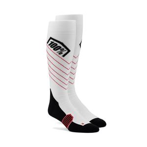 Kniekousen 100% - USA HI Side MX wit