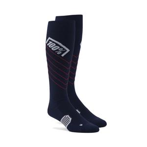 Sokken 100% - USA HI Side MX blauw