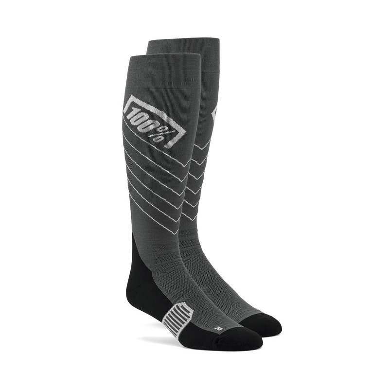 Sokken 100% - USA HI Side MX grijs