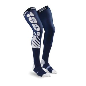 Kniekousen 100%-USA REV MX blauw