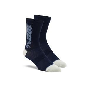 Sokken 100% - USA Rythym Merino Wol blauw