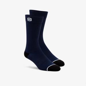 Sokken 100%-USA effen blauw