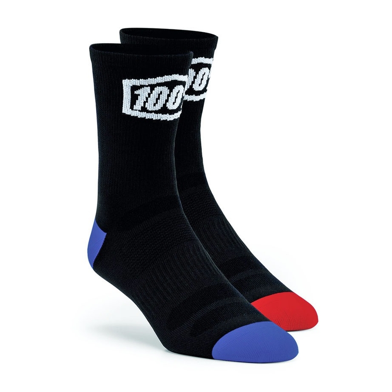Sokken 100%-USA Terrain MTB zwart