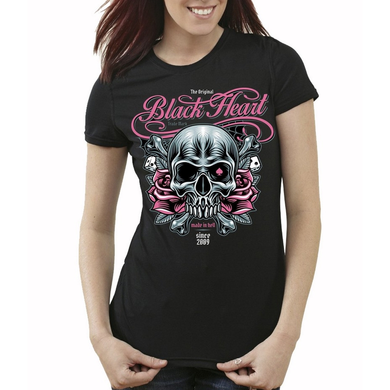 Dámské triko Black Heart Hollister výprodej