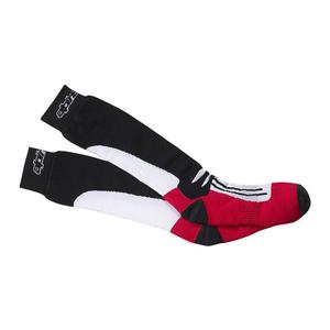 Alpinestars Racing Road CoolMax® zwarte, witte en rode sokken