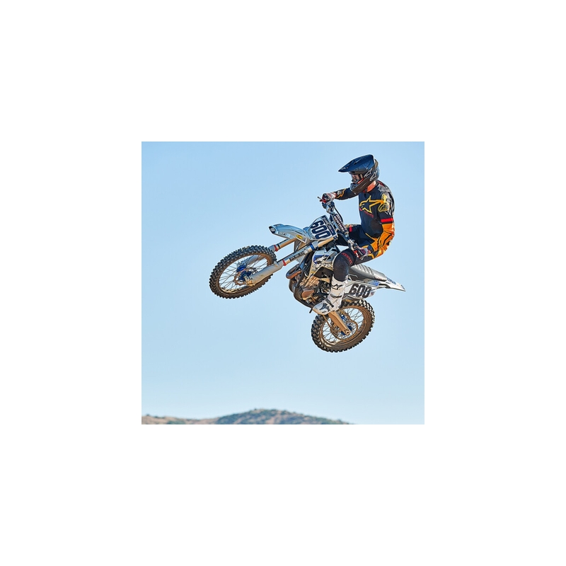 Motokrosová helma Alpinestars S-M5 Solid černá matná
