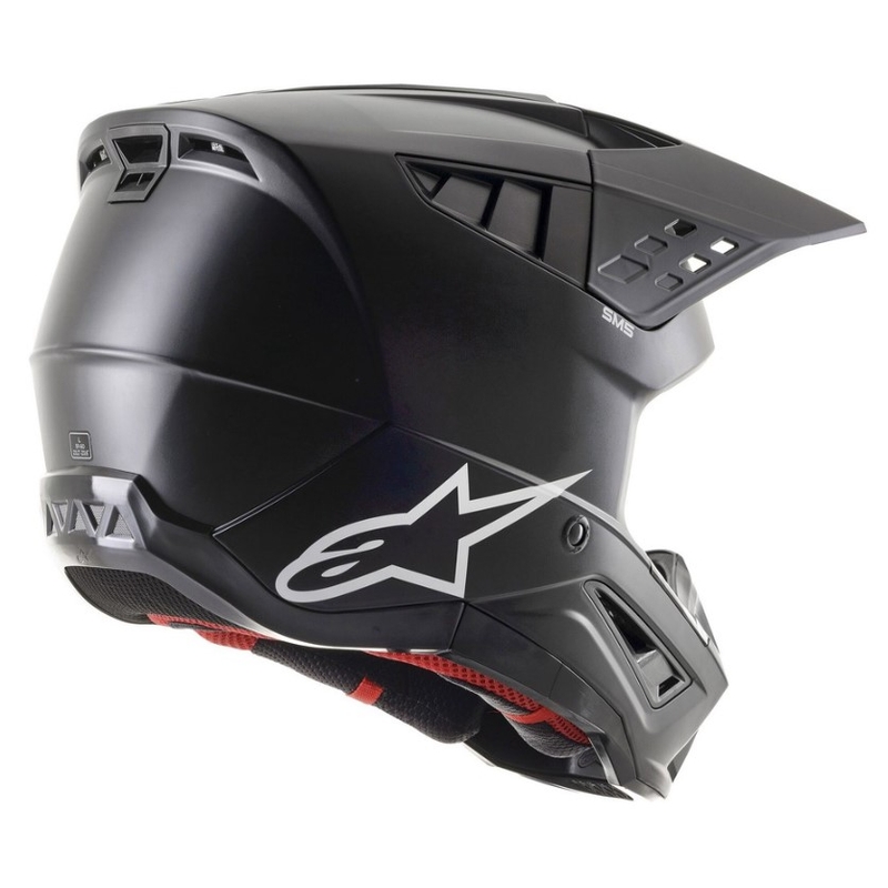 Motokrosová helma Alpinestars S-M5 Solid černá matná