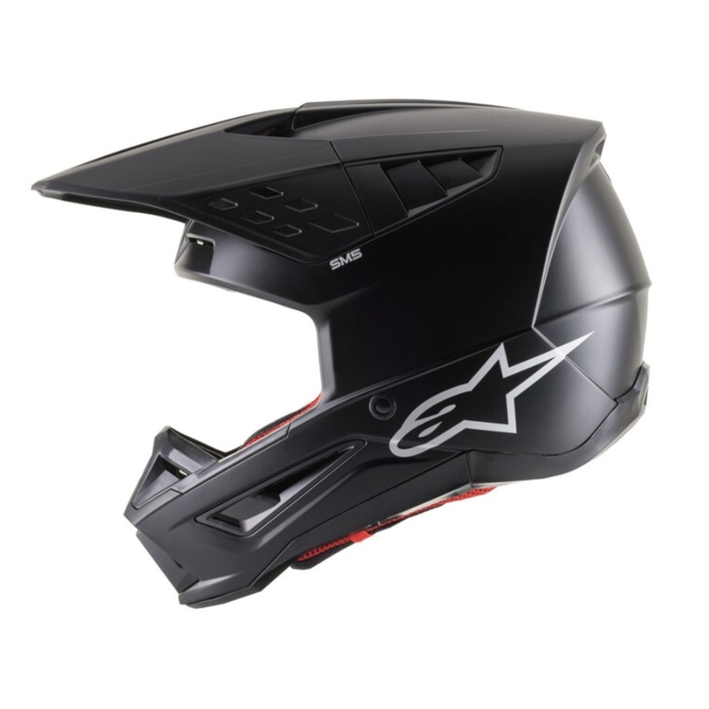 Motokrosová helma Alpinestars S-M5 Solid černá matná