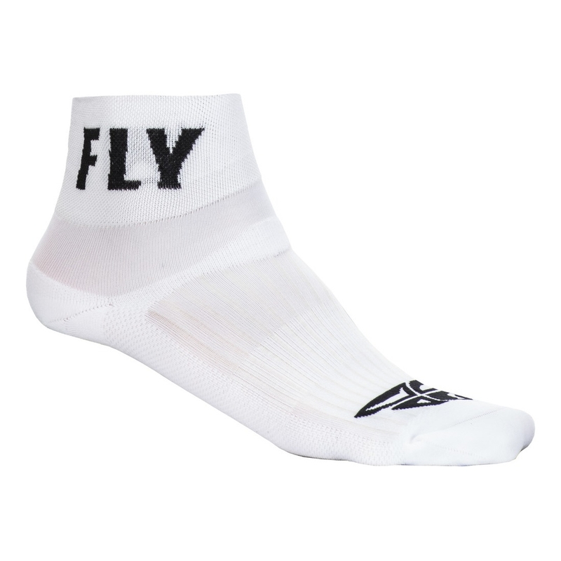 FLY Racing Korte sokken wit