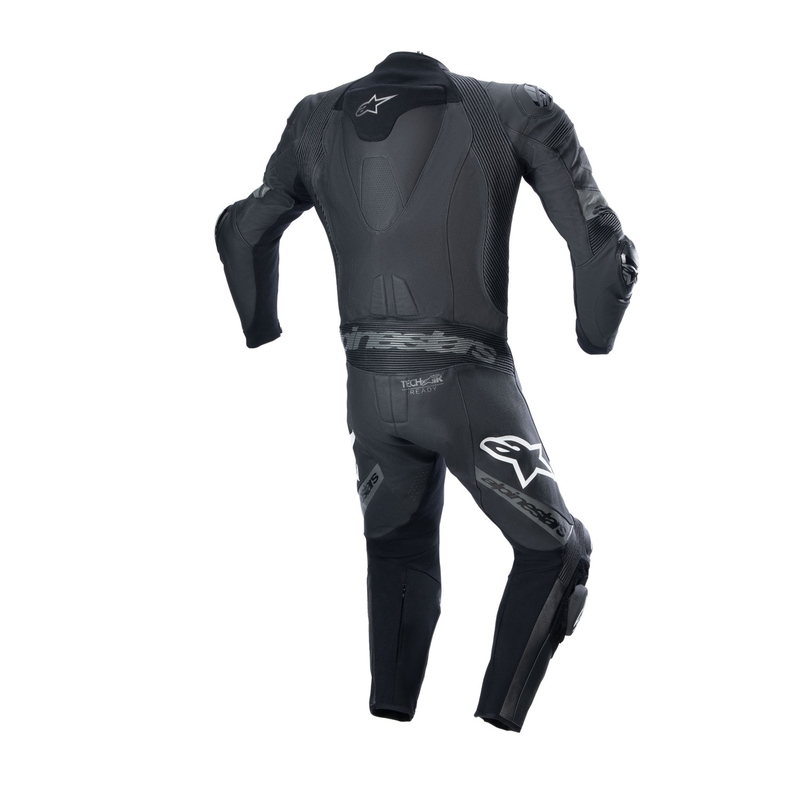 Alpinestars Missile 2 Ward zwart en grijs leren motoroverall