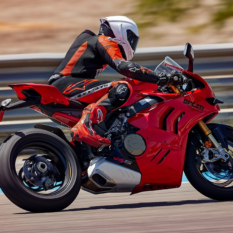 Alpinestars Missile 2 Ward Zwart-Fluorood-Wit Leren Motoroverall