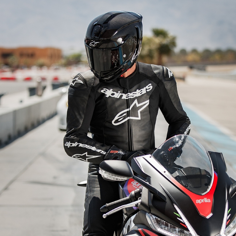Alpinestars GP Force Lurv zwart lederen motoroverall