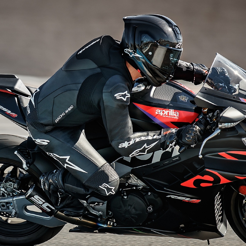 Alpinestars GP Force Lurv zwart lederen motoroverall