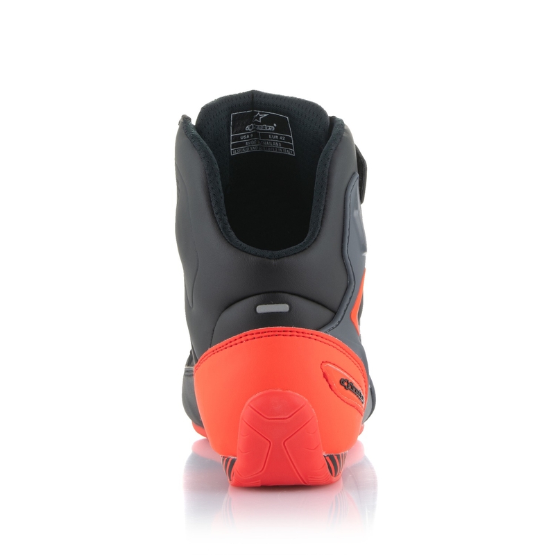 Alpinestars Faster-3 zwart-grijs-fluorode motorlaarzen