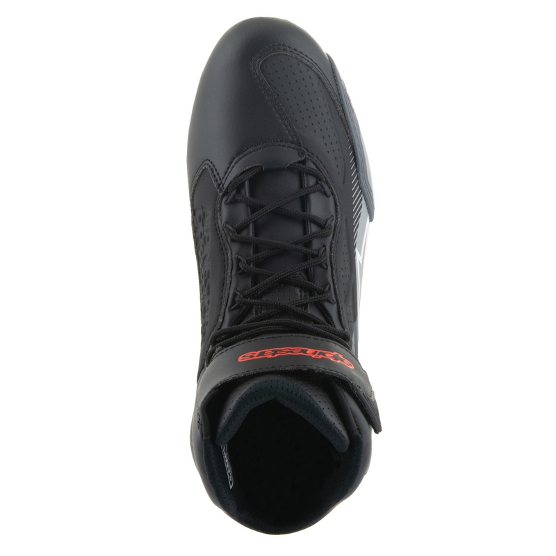 Alpinestars Faster-3 zwart-grijs-fluorode motorlaarzen