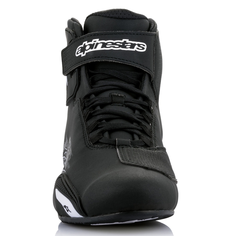 Alpinestars Sector zwart-witte motorlaarzen