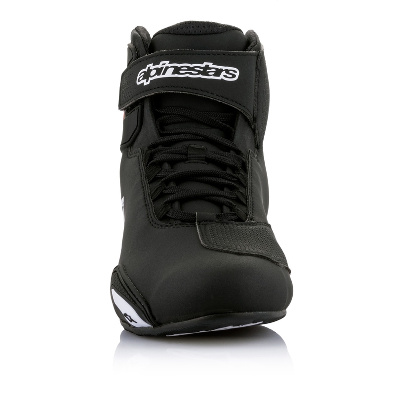 Alpinestars Sector zwart-wit-fluorode motorlaarzen