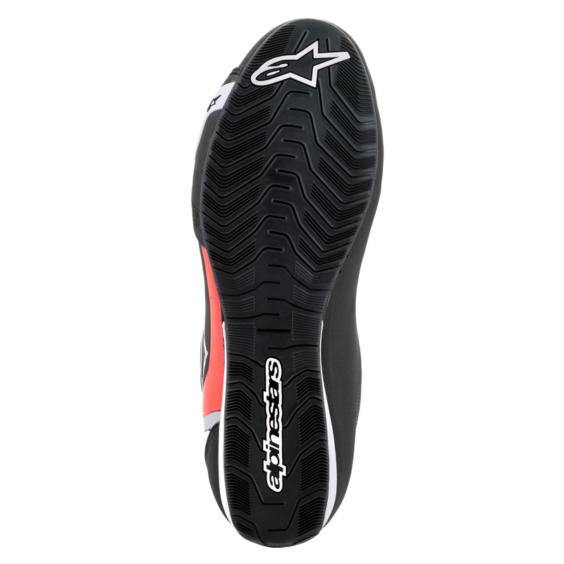 Alpinestars Sector zwart-wit-fluorode motorlaarzen