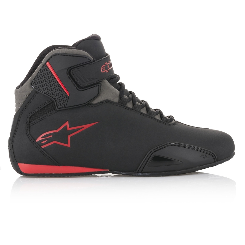 Alpinestars Sector zwart en rode motorlaarzen
