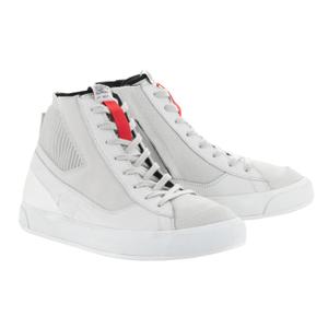 Alpinestars Stated motorlaarzen wit en grijs