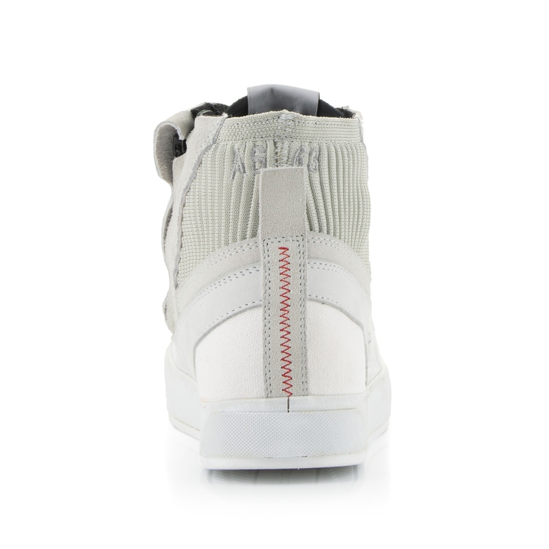 Alpinestars Stated motorlaarzen wit en grijs