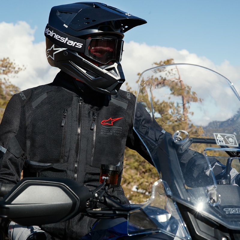 Alpinestars Andes Drystar 2 motorjack zwart