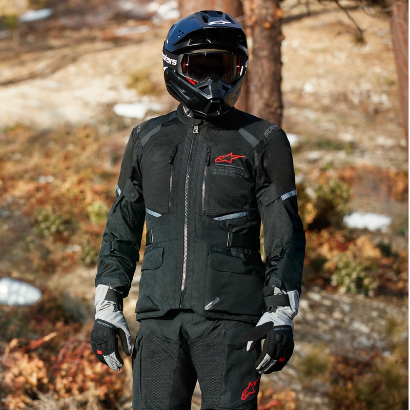 Alpinestars Andes Drystar 2 motorjack zwart