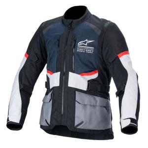 Alpinestars Andes Drystar Motorjas donkerblauw-zwart-lichtgrijs 2024