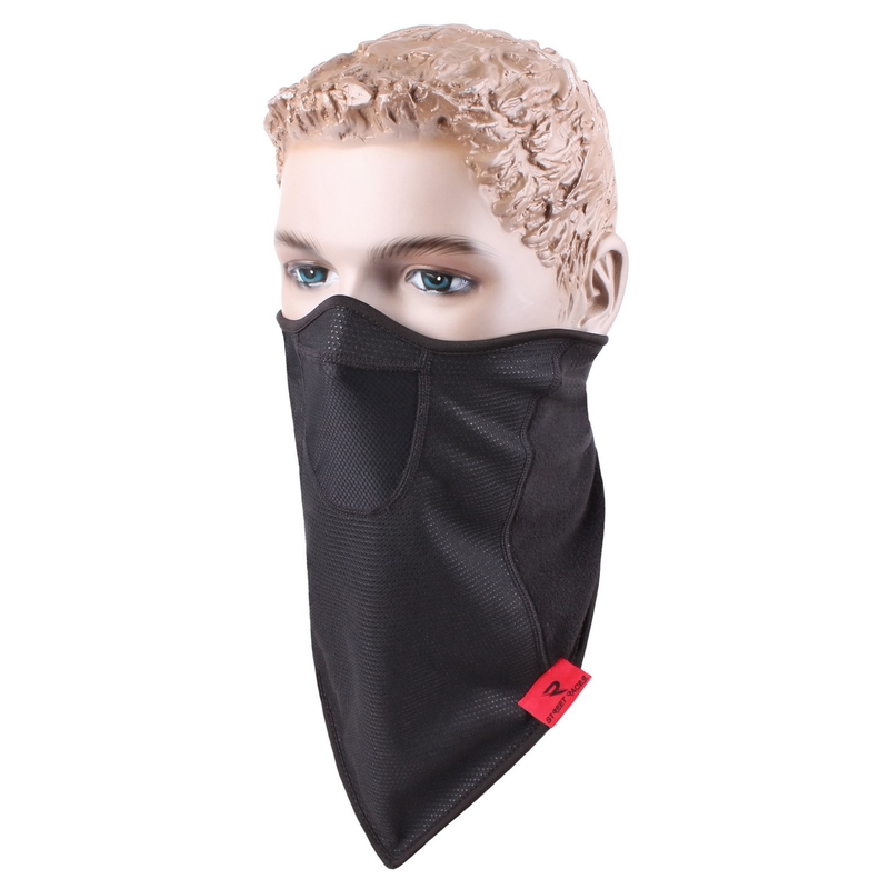 Street Racer nekwarmer zwart